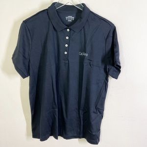 Lands End Cal/Amp Short Sleeve Polo Shirt